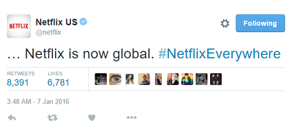 #Netflix Everwhere Region Switching